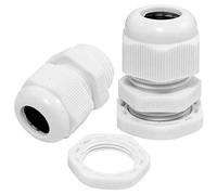 Lumonic 10x prensaestopas M20 PG11 IP67 métrico d7-12mm I entrada de cable estanco en gris I prensaestopas, entrada de conducto M20 PG11