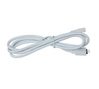 Lumonic 1m RGBW LED cable de extensión blanco conector de 5 Pin es hembra y macho - RGB dimensiones del cable 16x6mm - Para la fuente de alimentación o de extensión