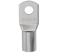 Lumonic 1x El cable tubular 150mm² en blanco | M12 | Cobre estañado | Conexión de cables sin soldadura | SC150-12, Terminal de cable de engaste, conector de engaste | Vehículo de motor, ingeniería mec