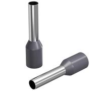 Lumonic 50 aislado puntali da 4mm² gris I La lunghezza è di 11mm, il diametro del collare in plastica è di 4,8mm I Stagnato per proteggere dalla corrosione