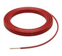 Lumonic 5m FLRY Cable del vehículo 2,5mm² Rojo | Cable trenzado monofilar para automoción | Resistente al aceite y al combustible, ignífugo | Baja tensión