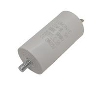 Lumonic Condensador de arranque 22µF 450V | con Enchufe I 38x75mm I 22uF I Condensador de motor con carcasa de plástico I Condensador de funcionamiento I para bombas, cortacéspedes, herramientas