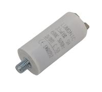 Lumonic Condensador de arranque con Enchufe I 2,5µF 450V I 26x55mm I 2,5uF I Condensador de motor con carcasa de plástico I Condensador de funcionamie