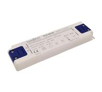 Lumonic I Transformador LED TLV-30-24 I 24V 30W I Input 220-240VAC I sin parpadeos I Protección contra sobrecargas I Fuente de alimentación LED I para iluminación LED
