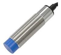 Lumonic Interruptor de proximidad | M18 ?18mm | 6…36V DC | Contacto normalmente cerrado, PNP, IP67 | Rango de detección < 5 mm | Detector de proximidad de latón niquelado | Final de carrera con ex