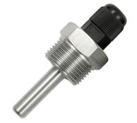 Lumonic Manguito de inmersión V2A de acero inoxidable de 1/2 pulgadas, longitud de montaje de 30 mm, ajuste perfecto para sensores de temperatura de 6 mm, para almacenamiento en búfer, calefacción