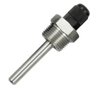 Lumonic Manguito de inmersión V2A de acero inoxidable de 1/2 pulgadas, longitud de montaje de 50 mm, ajuste perfecto para sensores de temperatura de 6 mm, para almacenamiento en búfer, calefacción