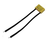 Lumonic MKP Condensador de supresión de interferencias | 0,1µF 275V AC I 2-Pin Conexión I 2-Pines I 0,1uF, 100nF I Condensador contra el parpadeo | pa