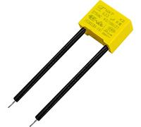 Lumonic MKP Condensador de supresión de interferencias | 0,33µF 275V AC I 2-Pin Conexión I 2-Pines I 0,33uF, 330nF I Condensador contra el parpadeo |