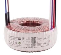 Lumonic transformador toroidal 1000VA 2x12V para sistemas de audio, industriales, halógenos y de vía - tensión de entrada 230V - tensión secundaria 24V - modelo RSO-826070