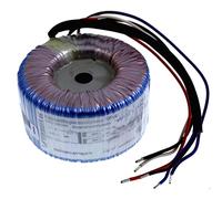 Lumonic transformador toroidal 100VA 2x12V para sistemas de audio, industriales, halógenos y carriles - tensión de entrada 230V - tensión secundaria 24V - modelo RSO-825026