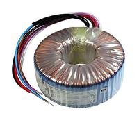 Lumonic transformador toroidal 200VA 2x24V para sistemas de audio, industriales, halógenos y de vía - tensión de entrada 230V - tensión secundaria 48V - modelo RTO-826040