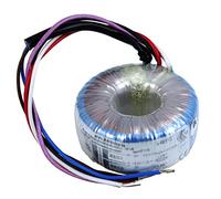 Lumonic transformador toroidal 30VA 2x24V para sistemas de audio, industriales, halógenos y carriles - tensión de entrada 230V - tensión secundaria 48V - modelo RTO-826011