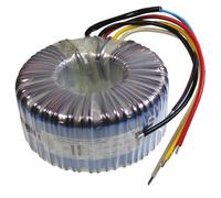 Lumonic transformador toroidal 500VA 2x24V para sistemas de audio, industriales, halógenos y de vía - tensión de entrada 230V - tensión secundaria 48V - modelo RTO-826059