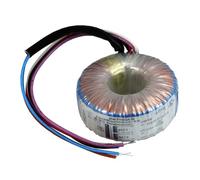 Lumonic transformador toroidal 50VA 2x6V para sistemas de audio, industriales, halógenos y carriles - tensión de entrada 230V - tensión secundaria 12V - modelo RSO-826018