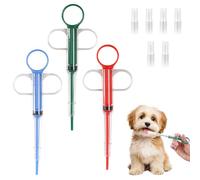 LUMOOM 3 dispensadores de pastillas para gatos, pastillas para gatos, alimentador de pastillas, alimentador de medicamentos, también para perros pequeños (A)