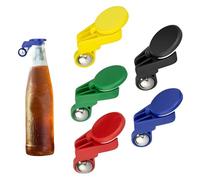 LUMOOM 5 tapones para botellas de cerveza, totalmente automáticos, con protección contra insectos, reutilizables, para botellas de cristal