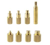 LUMOOM 7x Puntas De Soldadura, Ayudas De Fusión Para Insertos Roscados M2, M2.5, M3, M4, M5, M6, M8, Adaptador Para Soldador 900M/T18, Punta De Soldar, Accesorios Impresión 3D, Insertos Roscados