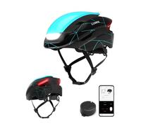 Lumos Casco de Bicicleta Ultra Smart con Luces LED Delanteras y traseras Ajustables con Intermitentes, Casco de Bicicleta de Carretera para Adultos: Hombre, Mujer