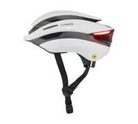 LUMOS Casco Ultra+ MIPS LED blanco/verde 54 - 61 cm