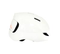 Lumos Street Casco Inteligente | Urbano | Skateboard, Scooter, Accesorios para Bicicleta | Luces LED Delanteras y traseras | Señales de Giro | Luces de Freno | Conexión Bluetooth | Adulto (Blanco)