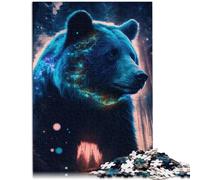 Lumos Puzzle con osos, 1000 piezas, 26 x 38 cm, puzzle de cartón para adultos y niños a partir de 14 años, rompecabezas de Navidad, regalos para mujeres
