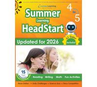 Lumos Summer HeadStart Workbook, 4th to 5th Grade: Math, Reading, Writing, Science, Fun Activities, Online Resources & AI Tutor: Math, Reading, ... Summer Bridge Workbook with Daily Act