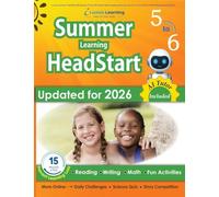 Lumos Summer HeadStart Workbook, 5th to 6th Grade: A Complete Summer Bridge Workbook with Daily Activities to Prevent Learning Loss for Students Starting 6th Grade