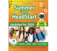 Lumos Summer Learning HeadStart, Grade 8 to 9: Includes Engaging Activities, Math, Reading, Vocabulary, Writing and Language Practice: ... (Summer Learning HeadStart by Lumos Learning)