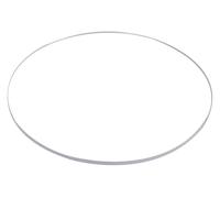 LuMOUzhou círculo acrílico Transparente. Panel de Disco Redondo de acrílico Transparente de 8 mm de Grosor, Varios tamaños for Manualidades.(Diameter 190mm)
