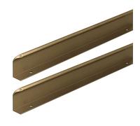 LuMOUzhou Puerta de puerta oculta. Recessed And Pocket Invisible Pull Handles Pack Of 2 For Cabinets Drawers Multiple Sizes(Length 200mm)