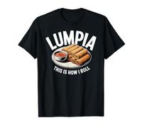 Lumpia Cómo Rollo Divertido Filipino Filipina Cocinero Camiseta gráfica económica