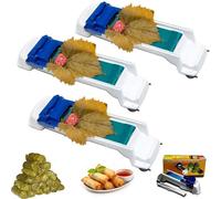 Lumpia Maker - Lumpia Roller Maker, Vegetable Meat Rolling Tool, Multi-functional DIY Plastic Eggroll, for Lumpia, Sushi and Egg Rolls (3pcs)