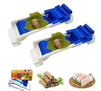 Lumpia Maker, Multi-functional DIY Plastic Eggroll, Lumpia Maker Machine, Vegetable Meat Rolling Tool, Machine Sushi Maker, Stuffed Vine Leaves for Home Kitchen Tool (2pcs)