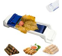 Lumpia Roller Machine for Fast Even Rolling, Easy DIY Lumpia Maker Machine,Multi-Functional Spring Roll & Grape Leaf Eggroll Roller Tool for Home Kitchen Party (1Pcs)