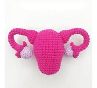 LUMSGN Modelo genital Femenino, Modelo de anatomía del útero Tejido, Accesorios de posparto Femenino, demostración de Entrenamiento, Material didáctico for Clase de fisiología, Adornos.(A)