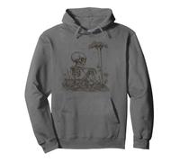Luna Cottagecore Skeleton Fairy Grunge Fairycore Aesthetic Sudadera con Capucha