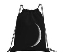 Luna Creciente Mujer Hombre Mochilas Deportiva Gran Capacidad Mochila Con Cordón Ajustable Bolsa De Gimnasio Para Senderismo Fútbol Playa