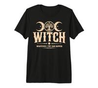 Luna de Bruja Que Significa lo Que intente Puede Camiseta Premium