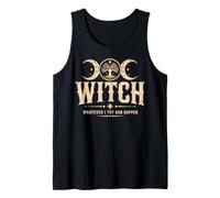 Luna de Bruja Que Significa lo Que intente Puede Camiseta sin Mangas