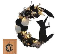 Luna de gato espeluznante, espeluznante y siniestro