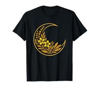 Luna del Solsticio de Verano Diseño Natural con Hipérico Camiseta