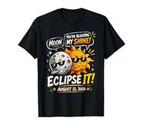 Luna estás bloqueando mi Brillo Eclipse Agosto 12 2026 Camiseta