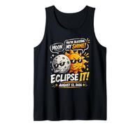 Luna estás bloqueando mi Brillo Eclipse Agosto 12 2026 Camiseta sin Mangas