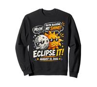 Luna estás bloqueando mi Brillo Eclipse Agosto 12 2026 Sudadera
