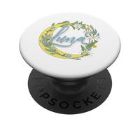 Luna - La dulzura de la luna y el encanto de la naturaleza PopSockets PopGrip Adhesivo