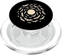 Luna Llena en Remolino de Murciél PopSockets PopGrip para MagSafe