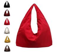 Luna Lush Bag, 2025 New Luna Lush Bag for Woman, Large Capacity Multi-Pocket Travel Waterproof Computer, for Travel Commute (Light Red)