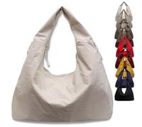 Luna Lush Bag, Maison Ginza Luna Lush Bag, Large Capacity Multi-Pocket Travel Waterproof Computer Bags, for Travel Commute (Beige)