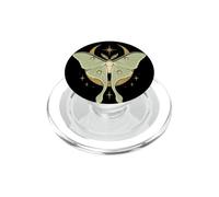 Luna Mística Luna Creciente Luna Celestial PopSockets PopGrip para MagSafe